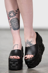 Women Flats & Trainers | Killstar Doom Platform Sliders