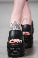 Women Flats & Trainers | Killstar Doom Platform Sliders