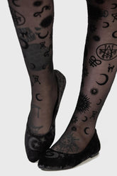 Women Flats & Trainers | Killstar Lunanite Velvet Flats