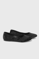 Women Flats & Trainers | Killstar Lunanite Velvet Flats