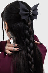 Women Hair Accessories | Killstar Eye Bat Skull Barrette
