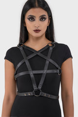 Women Harnesses & Belts | Killstar Hex Crest Harness