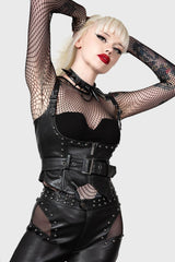 Women Harnesses & Belts | Killstar Malapas Underbust Corset