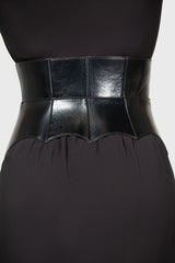 Women Harnesses & Belts | Killstar Wetland Bat Peplum Corset