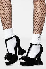 Women Heels | Killstar Ravenette Pumps