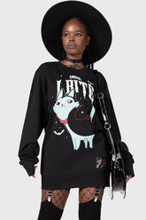 Women Hoodies | Killstar Cat Spat Sweatshirt