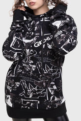 Women Hoodies | Killstar The Gremlins Are Coming Hoodie