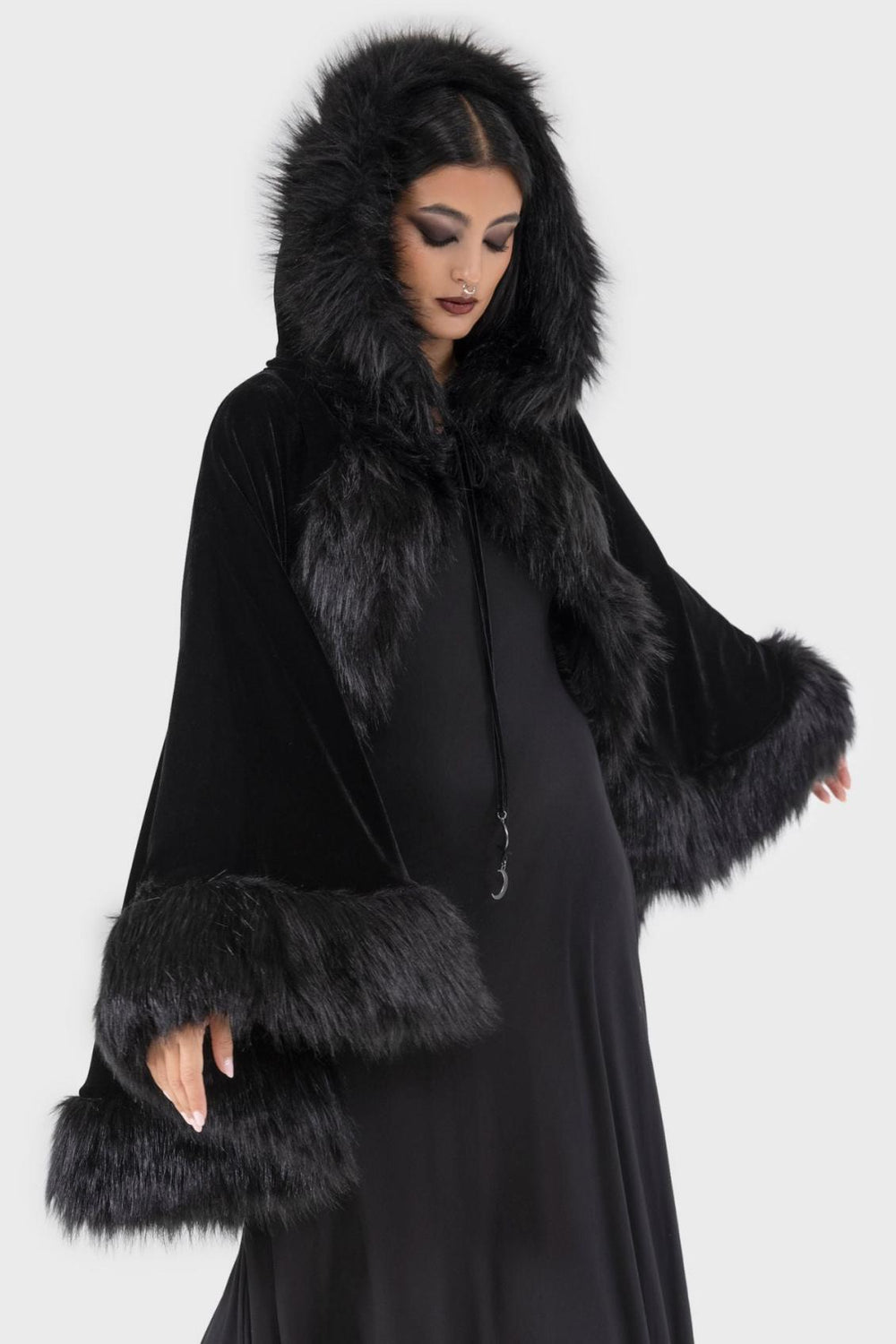 Women Jackets & Coats | Killstar Dark Aura Cloak