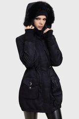 Women Jackets & Coats | Killstar Lunar Eclipse Parka Jacket