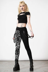 Women Leggings | Killstar Amnesia Leggings