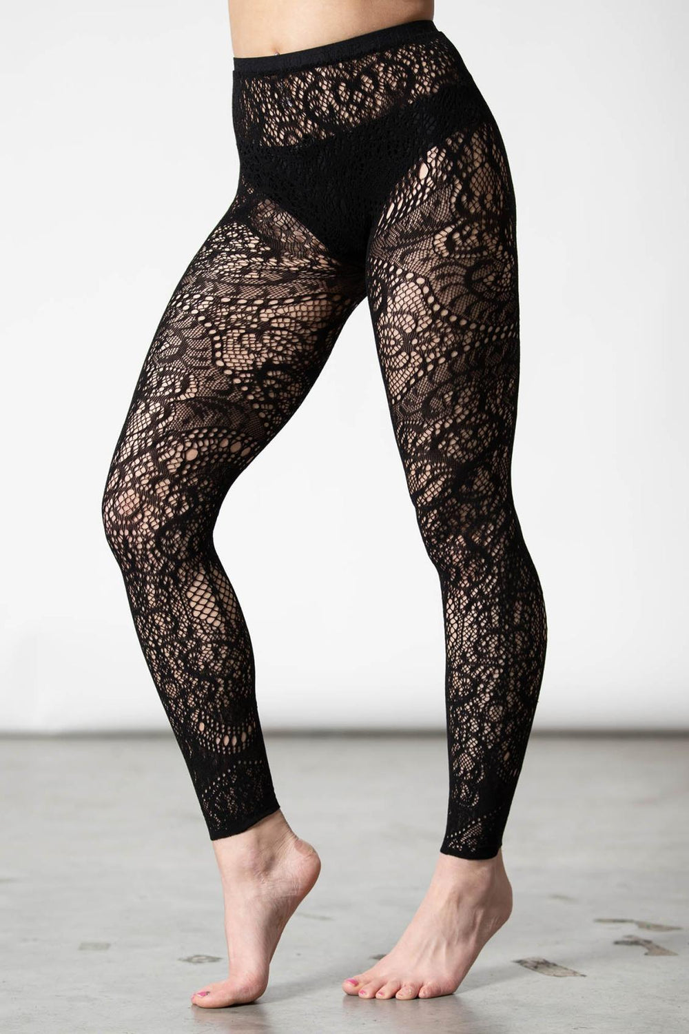 Women Leggings | Killstar Empyrean Lace Leggings