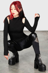 Women Leggings | Killstar Neo Noir Leggings