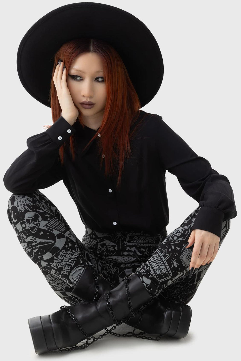 Women Leggings | Killstar Never Trust The Living Leggings