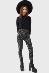 Women Leggings | Killstar Never Trust The Living Leggings
