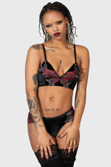 Women Lingerie | Killstar Pandora's Roses Bra