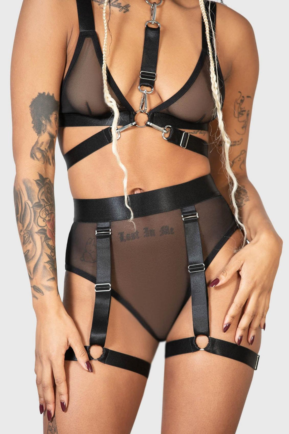 Women Lingerie | Killstar Tangled Mesh Panty