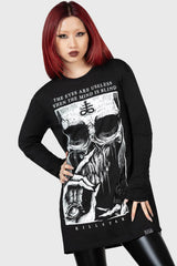Women Long Sleeves | Killstar Blind Mind Long Sleeve Top