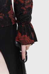 Women Long Sleeves | Killstar Blood Rose Top