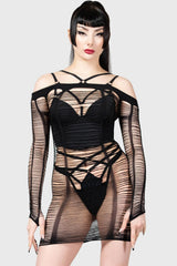 Women Long Sleeves | Killstar Buried Alive Knit Top