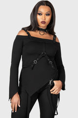 Women Long Sleeves | Killstar Cell Of Anarchy Top