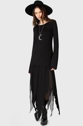 Women Long Sleeves | Killstar Echoed Darkness Tunic Top