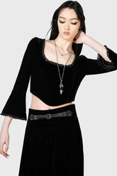 Women Long Sleeves | Killstar Harietta Long Sleeve Top