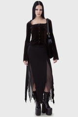 Women Long Sleeves | Killstar Heliria Top