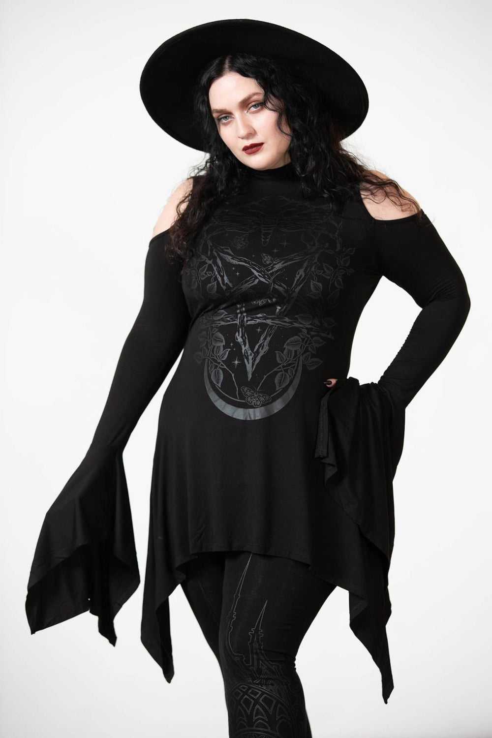 Women Long Sleeves | Killstar Kiss 'N' Spell Long Sleeve Top