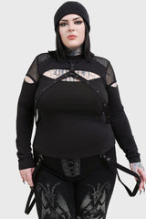 Women Long Sleeves | Killstar Miss Masher Top
