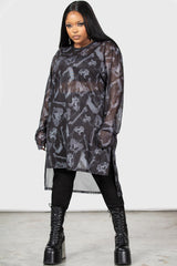 Women Long Sleeves | Killstar Ossuary Long Sleeve Top