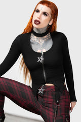 Women Long Sleeves | Killstar Starcanum Top