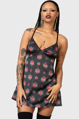 Women Loungewear | Killstar Ruby Tears Slip Dress