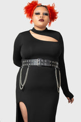 Women Maxi | Killstar Astaroth Long Sleeve Dress