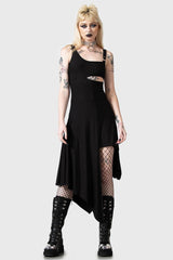 Women Maxi | Killstar Corvia Asymmetric Dress