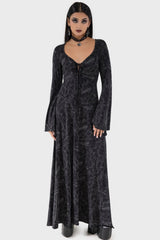Women Maxi | Killstar Raven Shade Dress