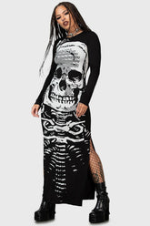 Women Maxi | Killstar Spine Chilling Maxi Dress