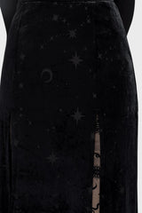 Women Maxi Skirts | Killstar Coma Star Maxi Skirt