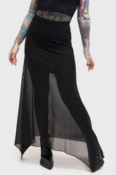 Women Maxi Skirts | Killstar Death Star Maxi Skirt