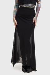 Women Maxi Skirts | Killstar Death Star Maxi Skirt