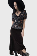 Women Maxi Skirts | Killstar Gatalea Skirt