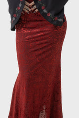 Women Maxi Skirts | Killstar Lepidoptera Maxi Skirt