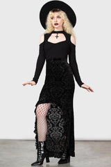 Women Maxi Skirts | Killstar Maudlin Maxi Skirt