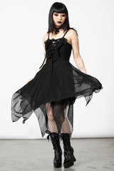 Women Midi | Killstar Anshee Lace-Up Dress