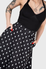 Women Midi Skirts | Killstar Lay Dead Midi Skirt