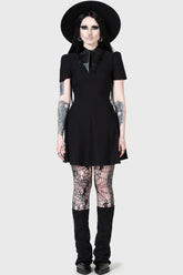 Women Mini | Killstar Chapel Collar Dress