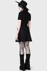 Women Mini | Killstar Chapel Collar Dress