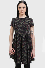 Women Mini | Killstar Gremlins After Midnight Skater Dress