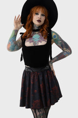 Women Mini Skirts | Killstar Blood Rose Skirt