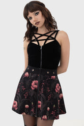 Women Mini Skirts | Killstar Cottage Chorus Skirt