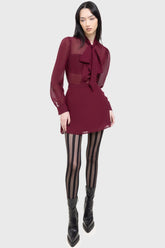 Women Mini Skirts | Killstar Crimson Oracle Skirt